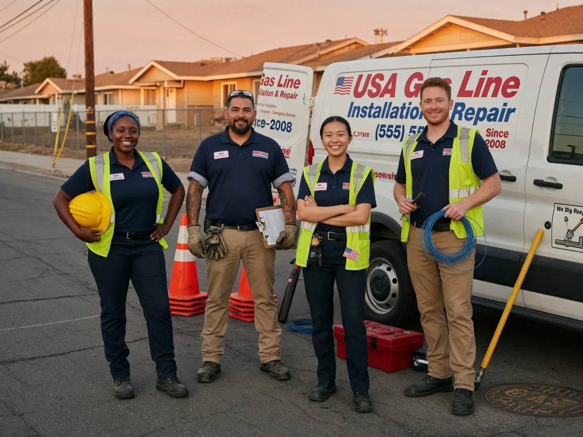 Gas Line Installation company in Garvin, OK